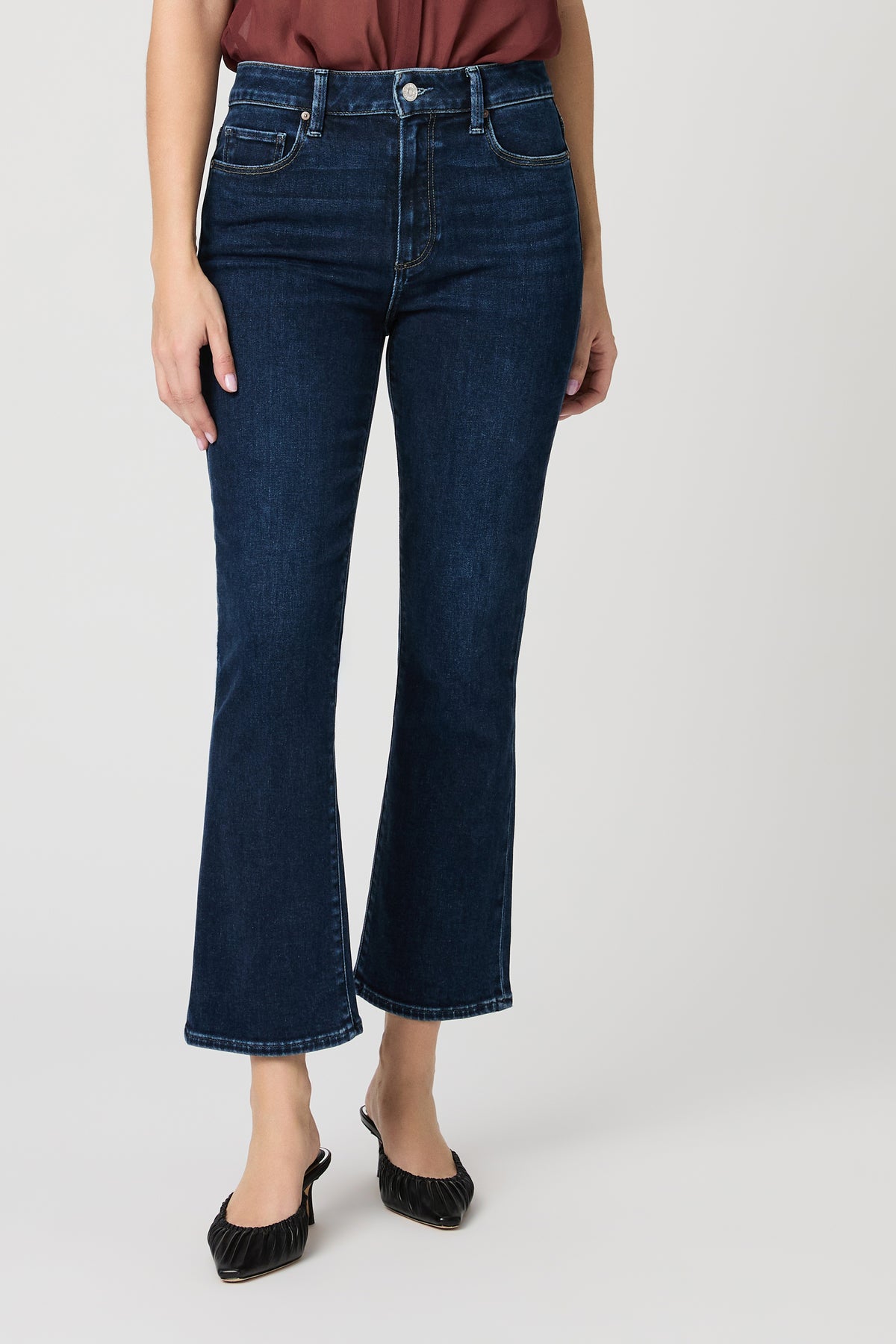 Mason Crop Boot Reverse Seamed Beltloops - Amagansett