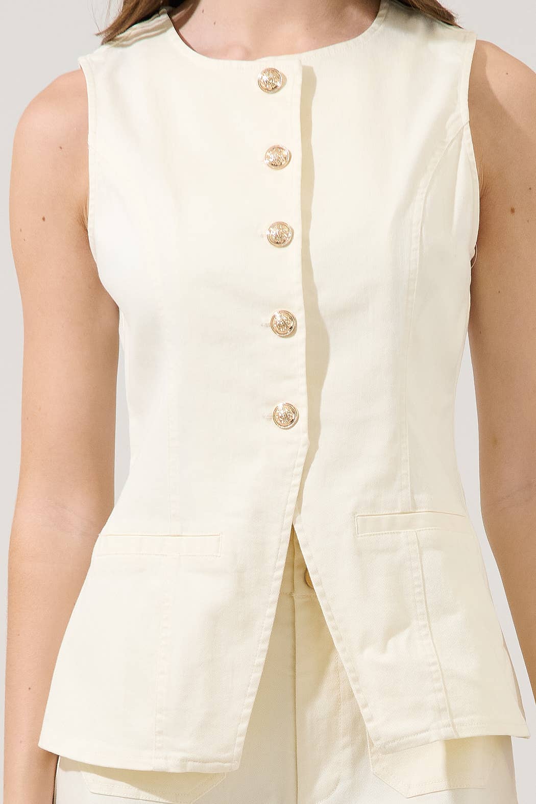 Jeanie Denim Vest
