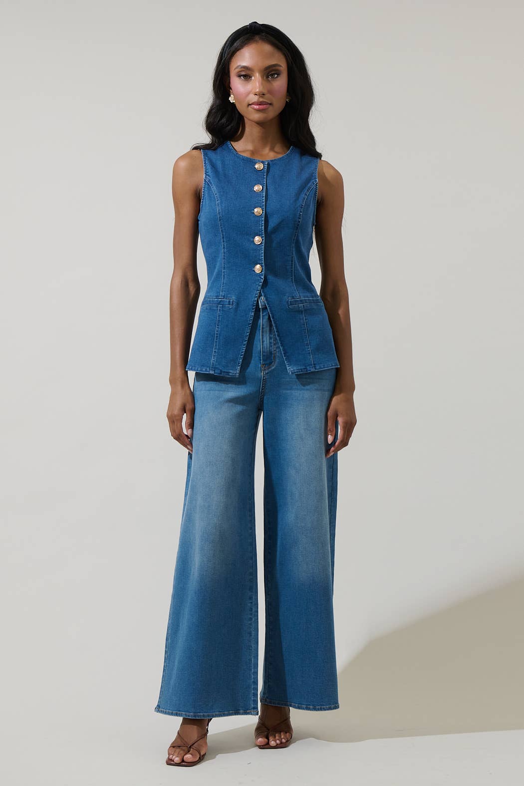 Jeanie Denim Vest