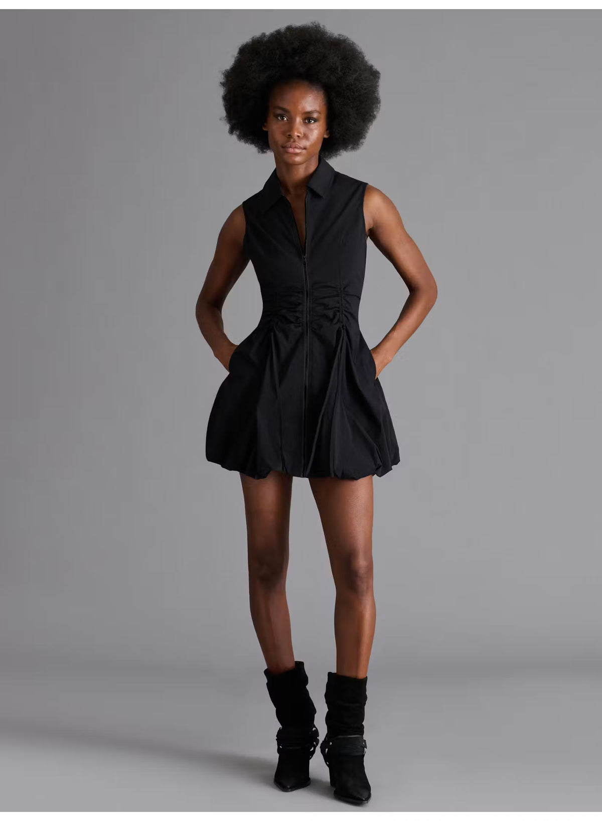 Daisie Dress - Deep Fig