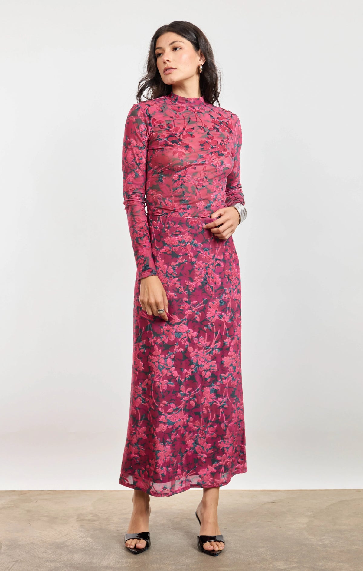 Sage the Label: Velvet Rebellion Mock Neck