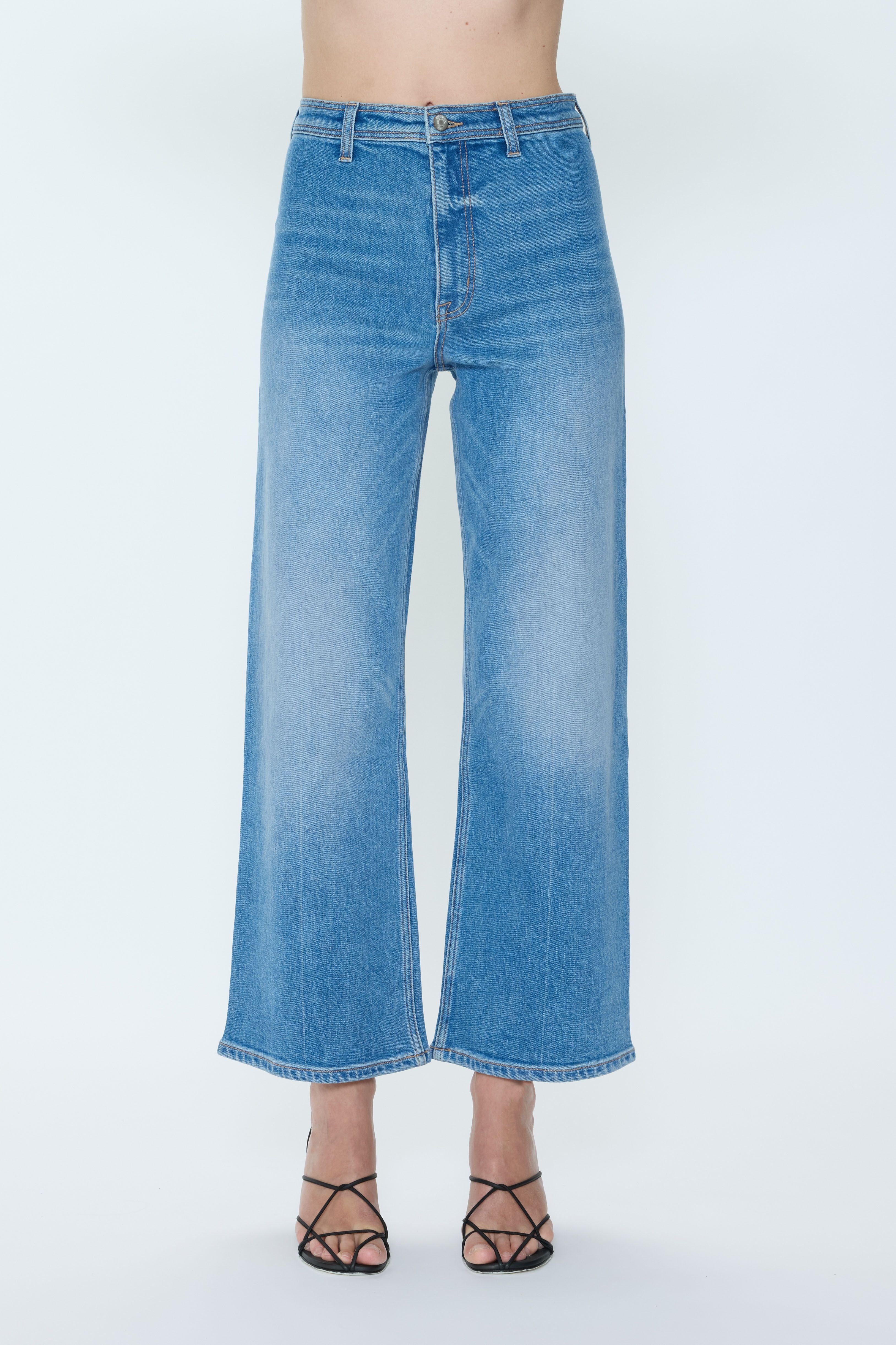 Penny High Rise Wide Leg Ankle