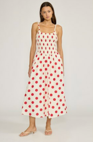 Devin Polka Dot Dress