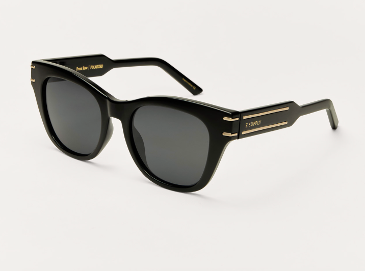Front Row - Polished Black-Grey Polarized