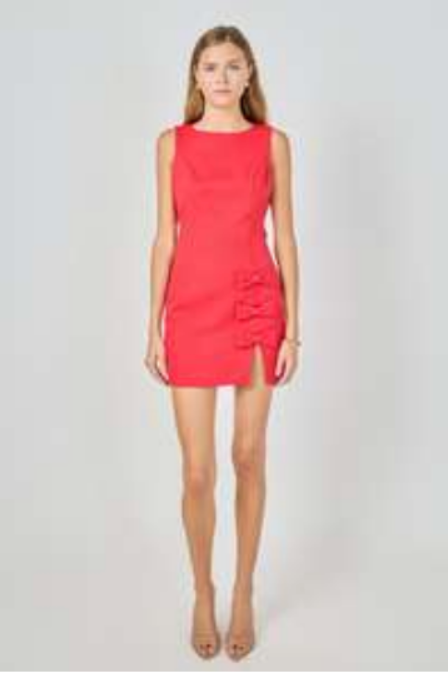Sleeveless Red Dress