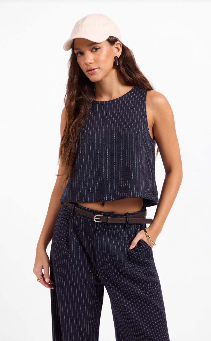 Legacy Top - Navy Ivory