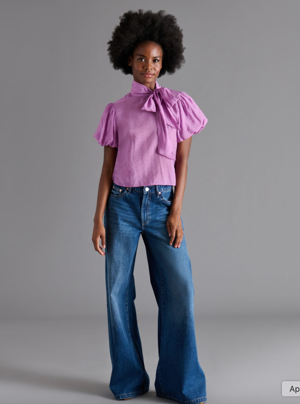 Lolanie Top - Dusty Lavender