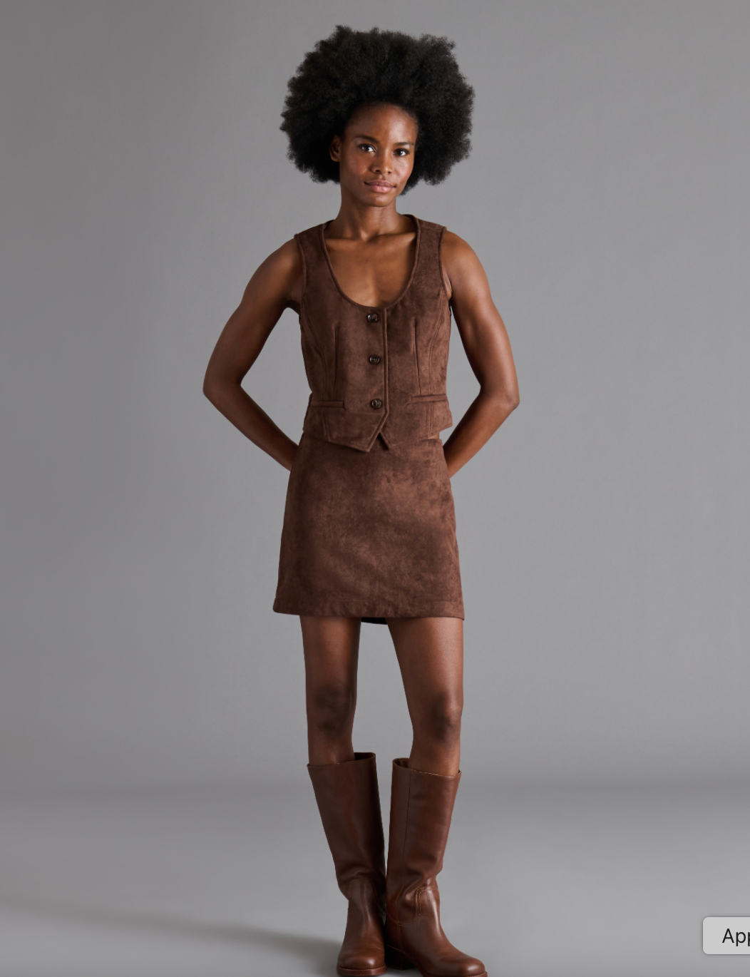 Fontana Vest - Dark Chocolate