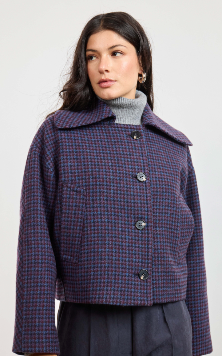 Sage the Label: Sigrid Plaid Jacket
