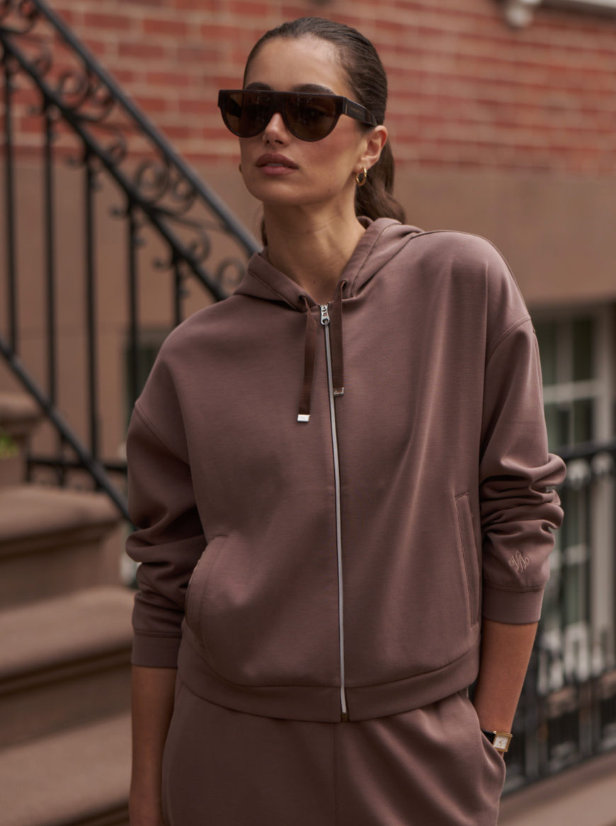 Varley: Jorgie Zip Through Hoodie