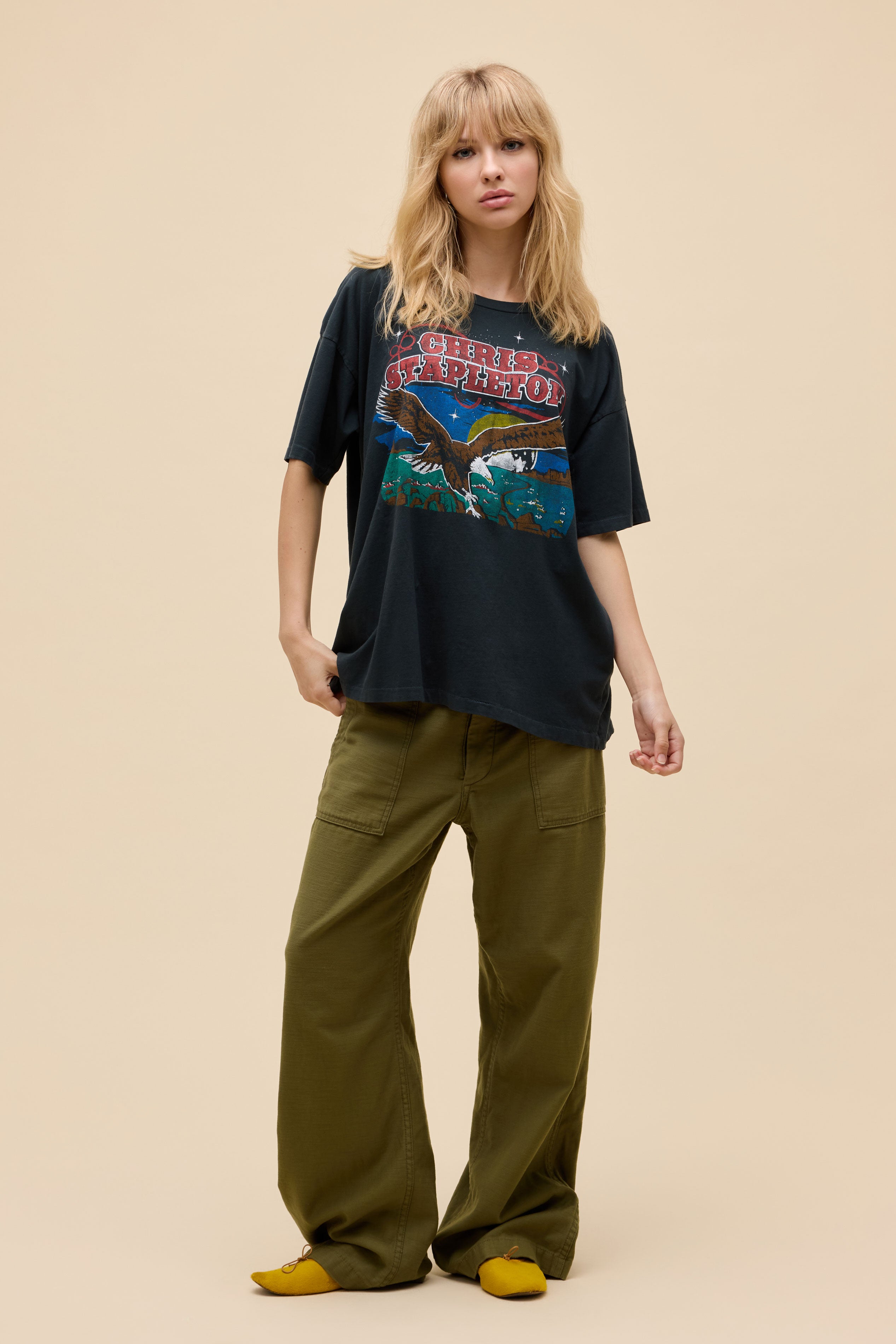 CHRIS STAPLETON WILD EAGLE MERCH TEE