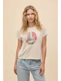 Touchdown Solo Tee - Dirty White