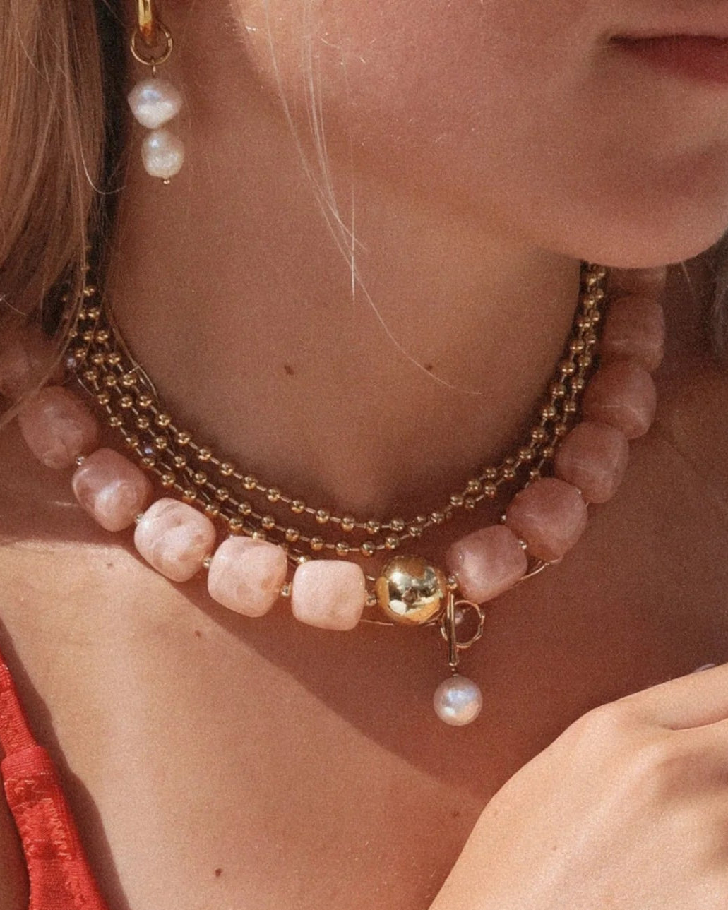 Jackpot Jewelry: Brooke Beaded Necklace