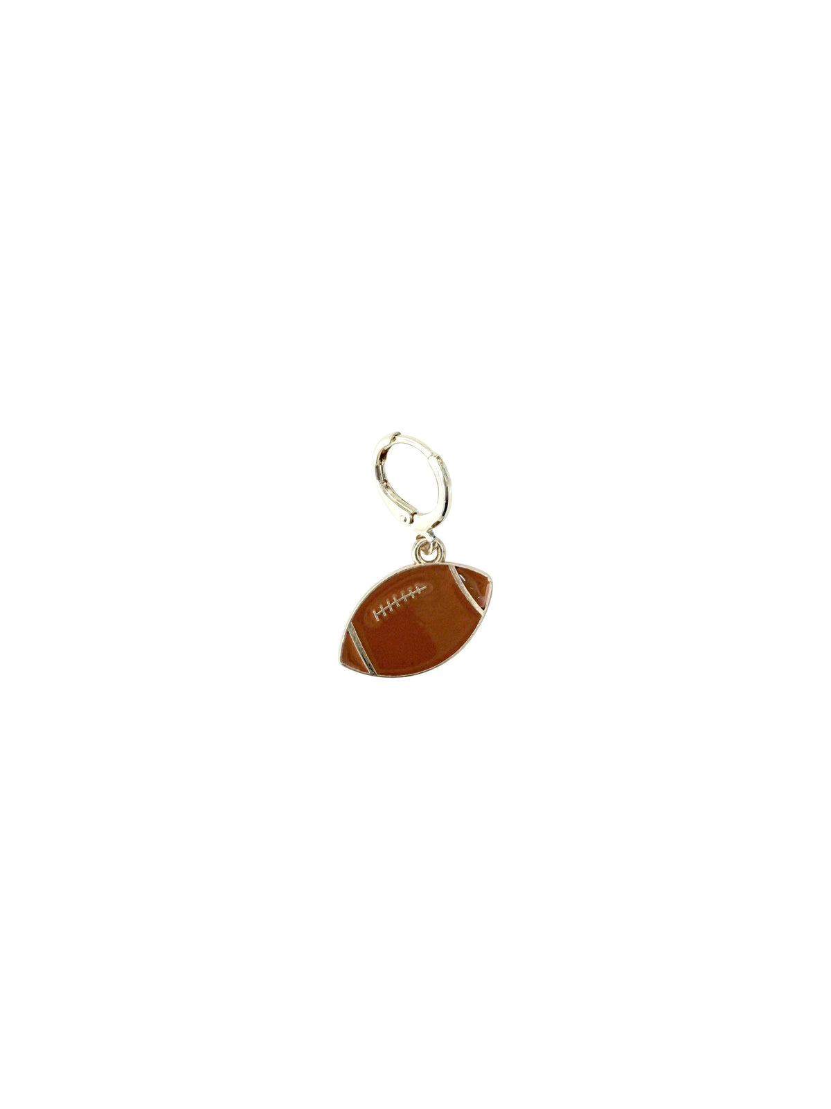 Gold Football Pendant Scarf Charm -Football