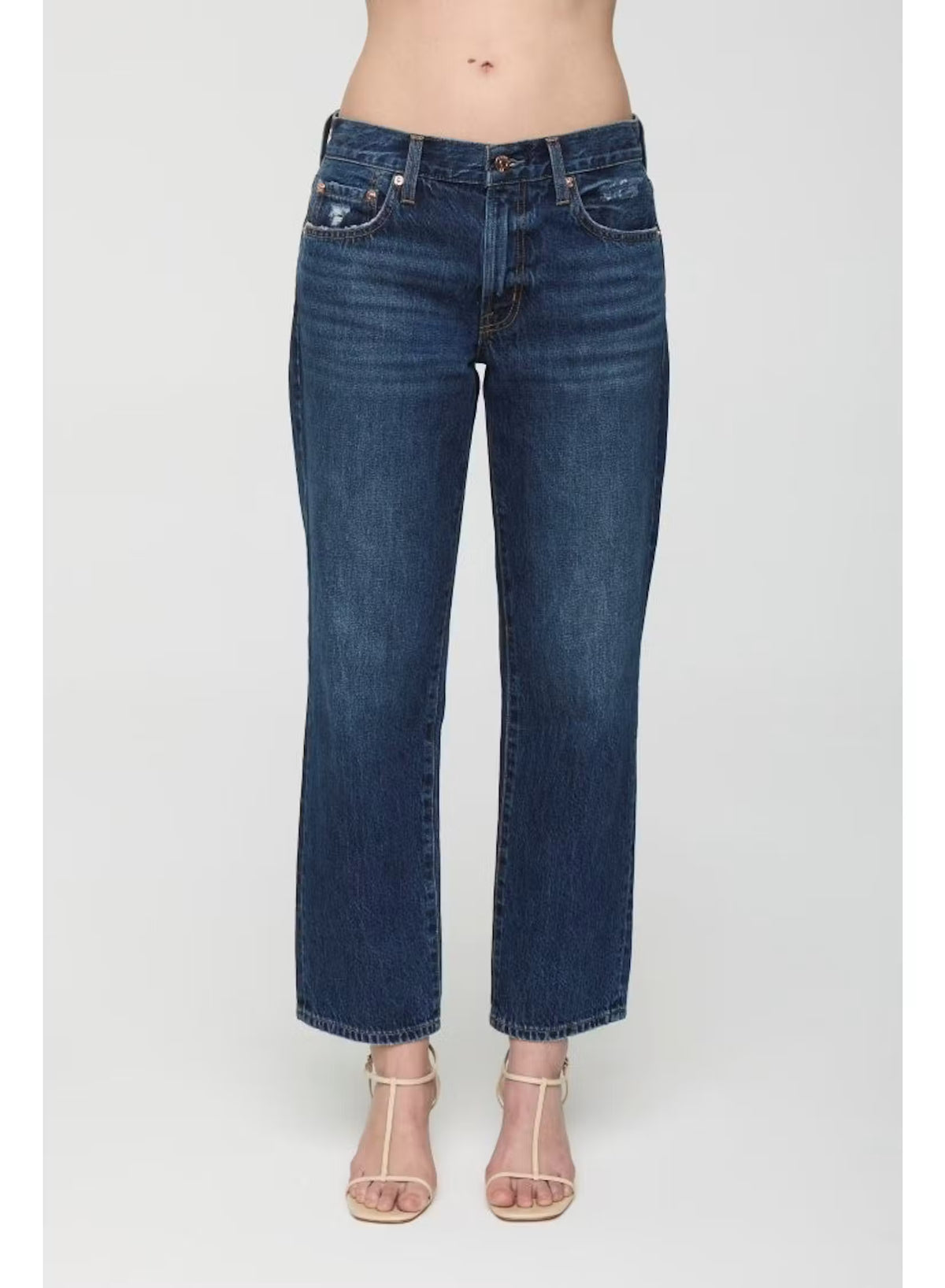 Issa Ankle Mid Rise Relaxed Ankle Straight