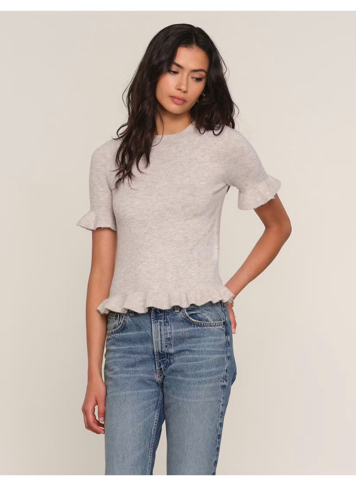 Heartloom: Gail Top - Greige